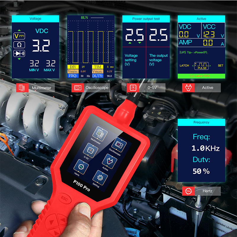 Power Tools Automotive - Newest Topdiag Power Probe P100 Pro