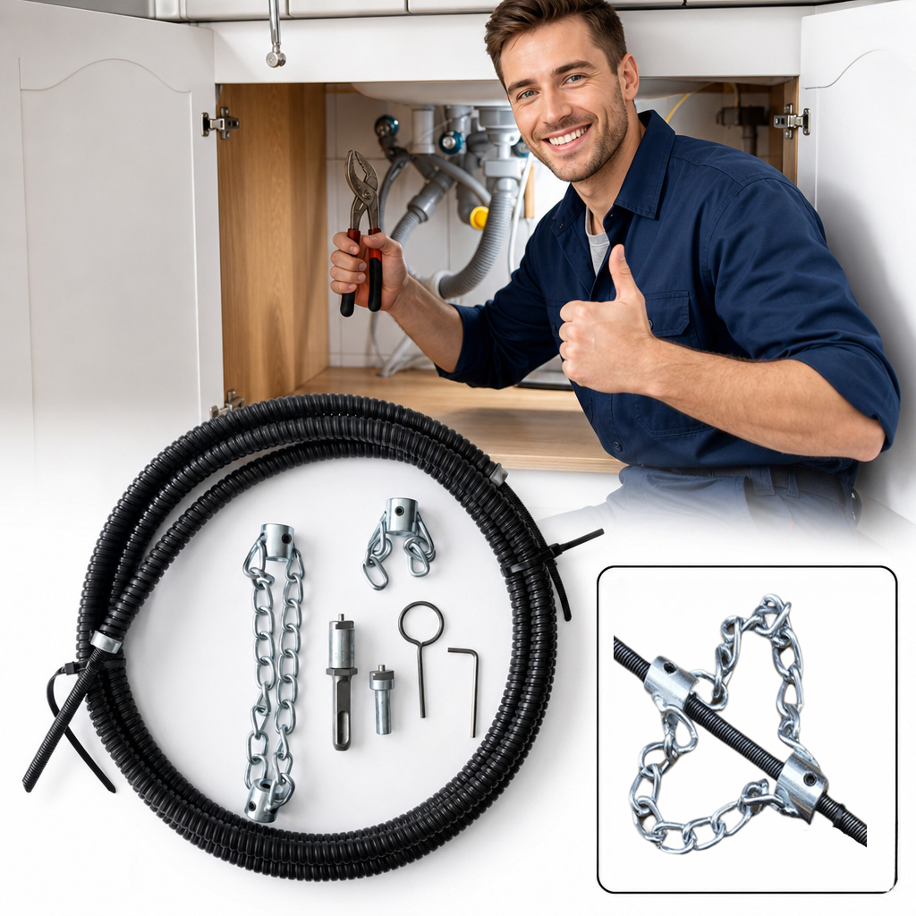 Power Tools Extension - 2026 New Electric Drill Drain Cleaner