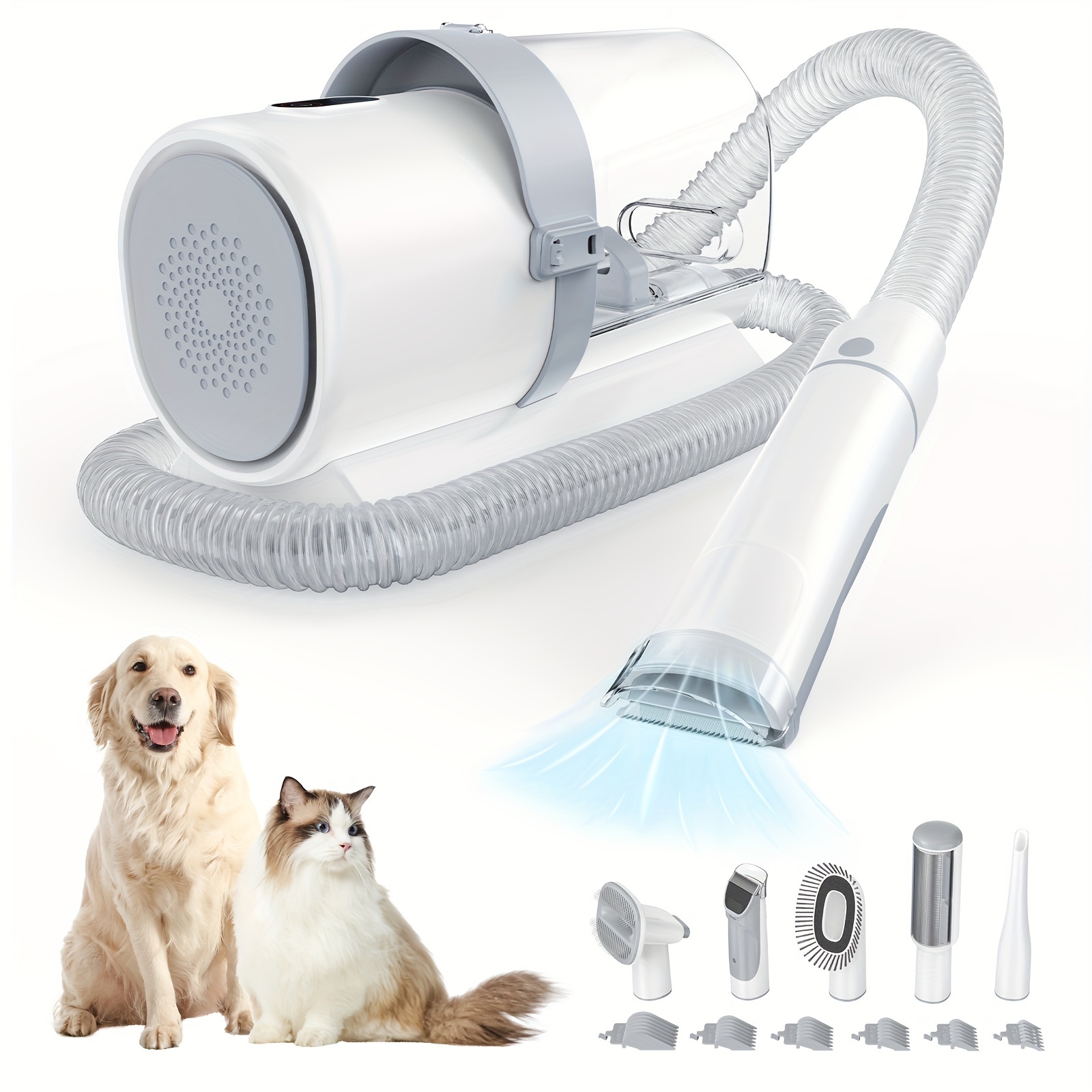 Power Tools Vacuum - Pet Grooming Vacuum Kit 5 in