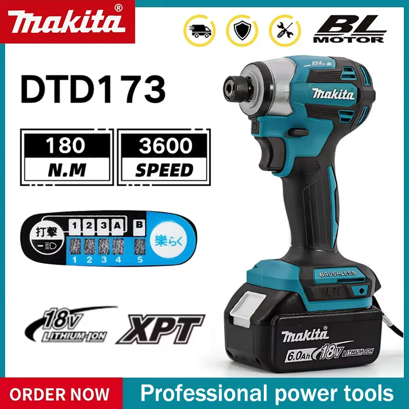 Power Tools Battery Repair - Makita DTD173 Brushless Electric Screwdriver Auto