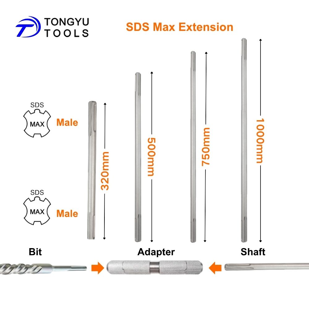 Hammer Drill Sds - SDS Max Extension Shaft SDS Max