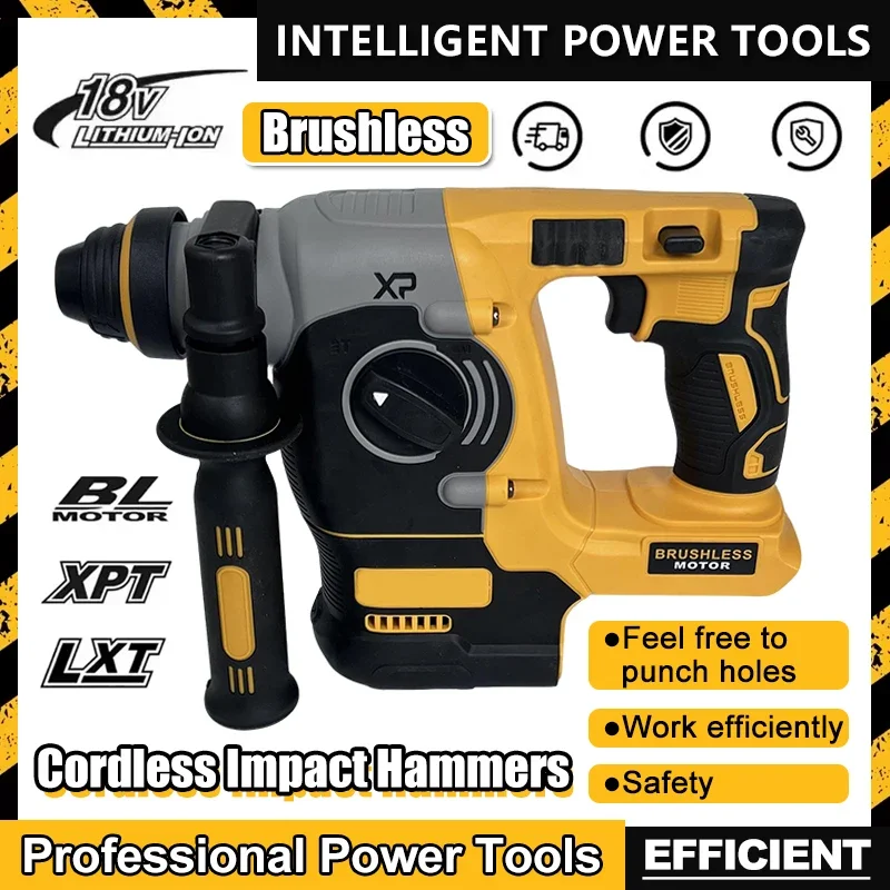 Hammer Drill Sds - Fit Dewalt Brushless Rotary Impact Hammer
