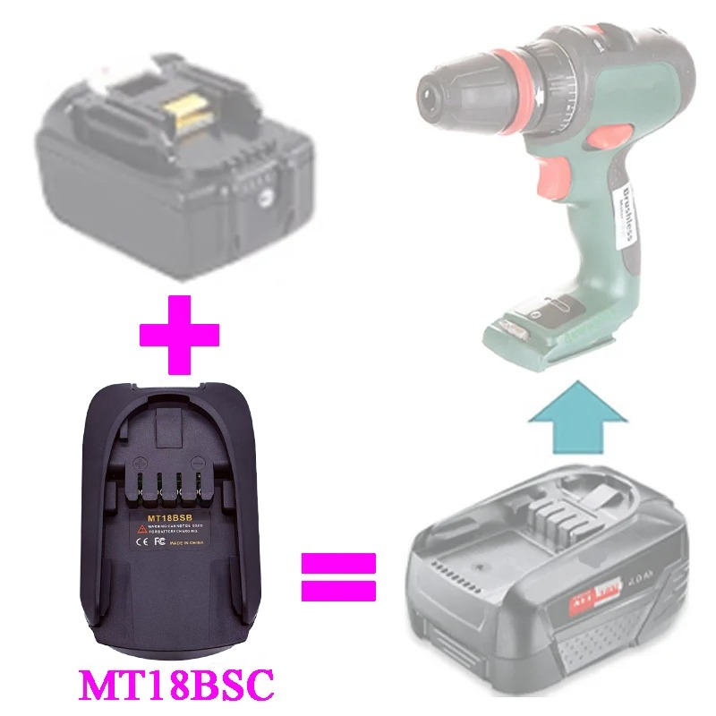 ALASICKA MT18BSB Battery Adapt - Power Tools Bosch ulasan dan harga