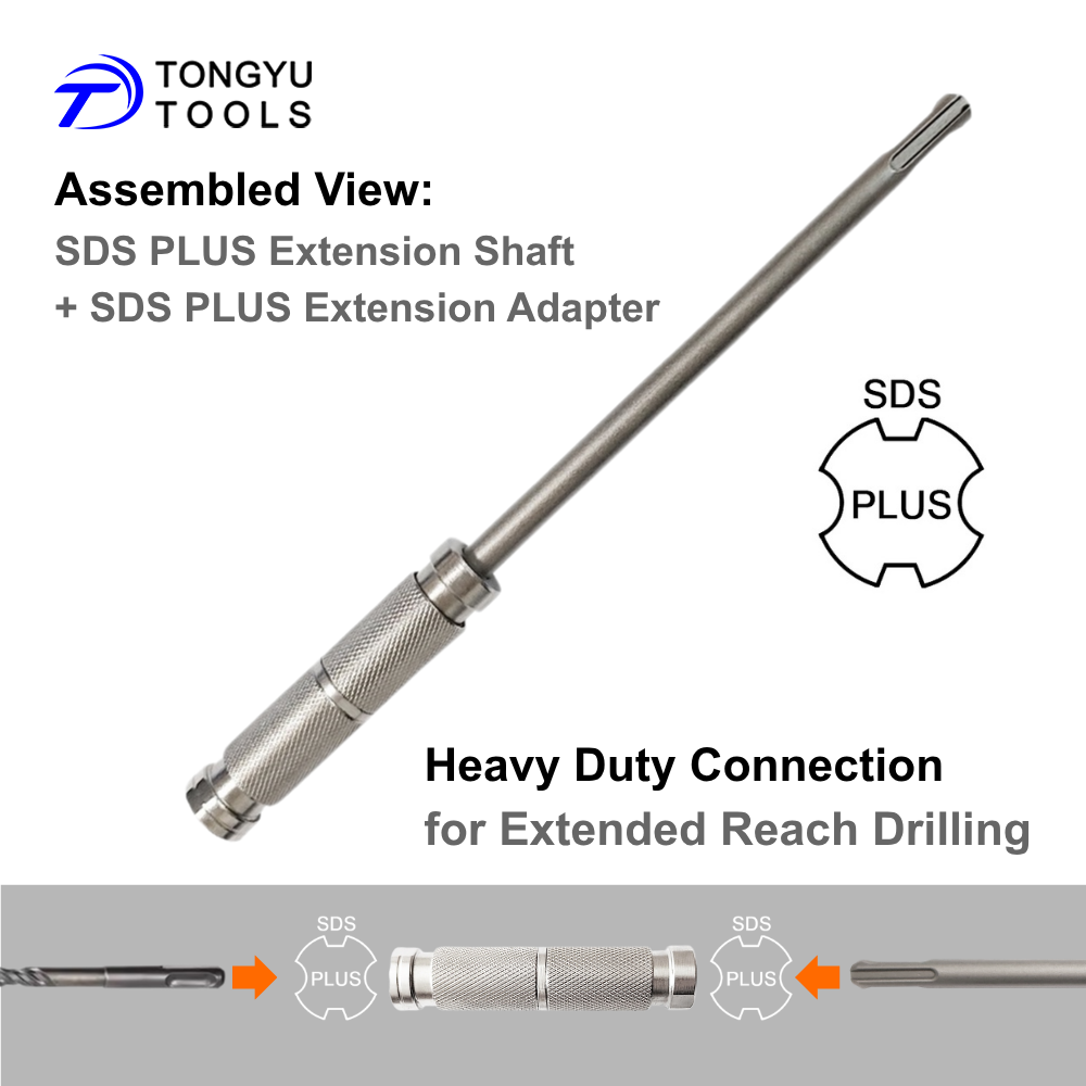 SDS Plus Extension Adapter Plu - Hammer Drill Sds ulasan dan harga