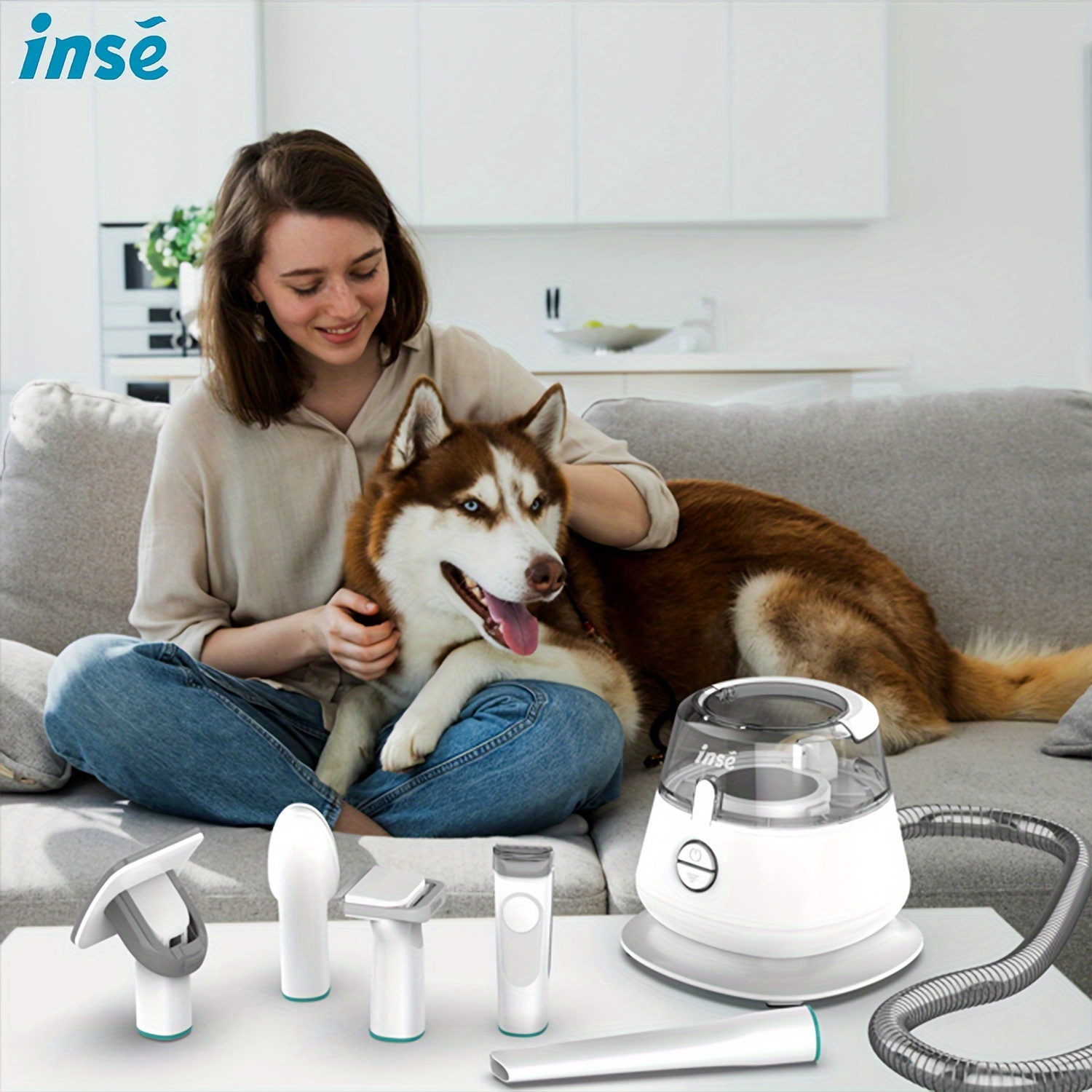 INSE P20 Pet Grooming Vacuum C - Power Tools Vacuum ulasan dan harga