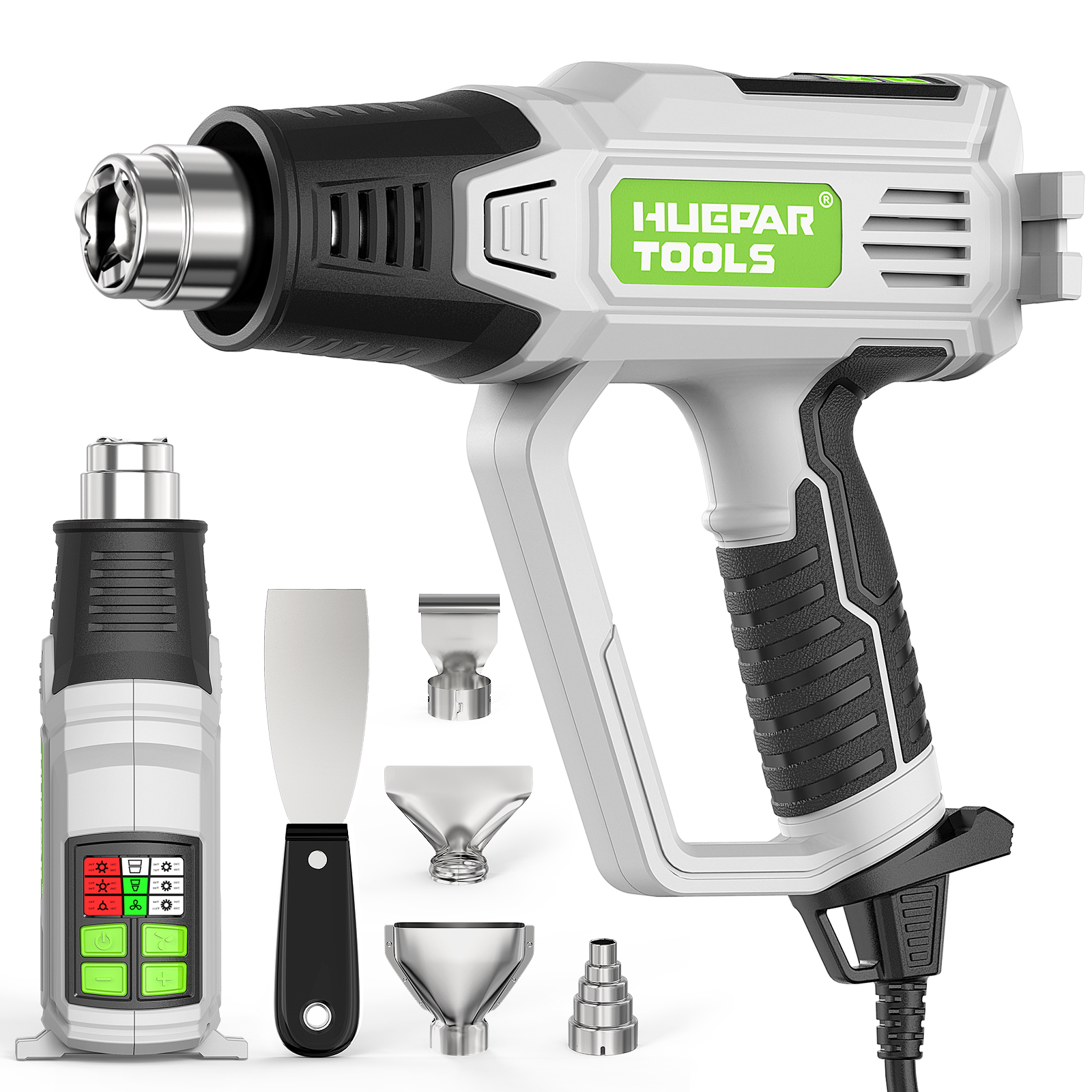 Hot Air Gun with LCD 12 Variab - Power Tools Manufacturers ulasan dan harga