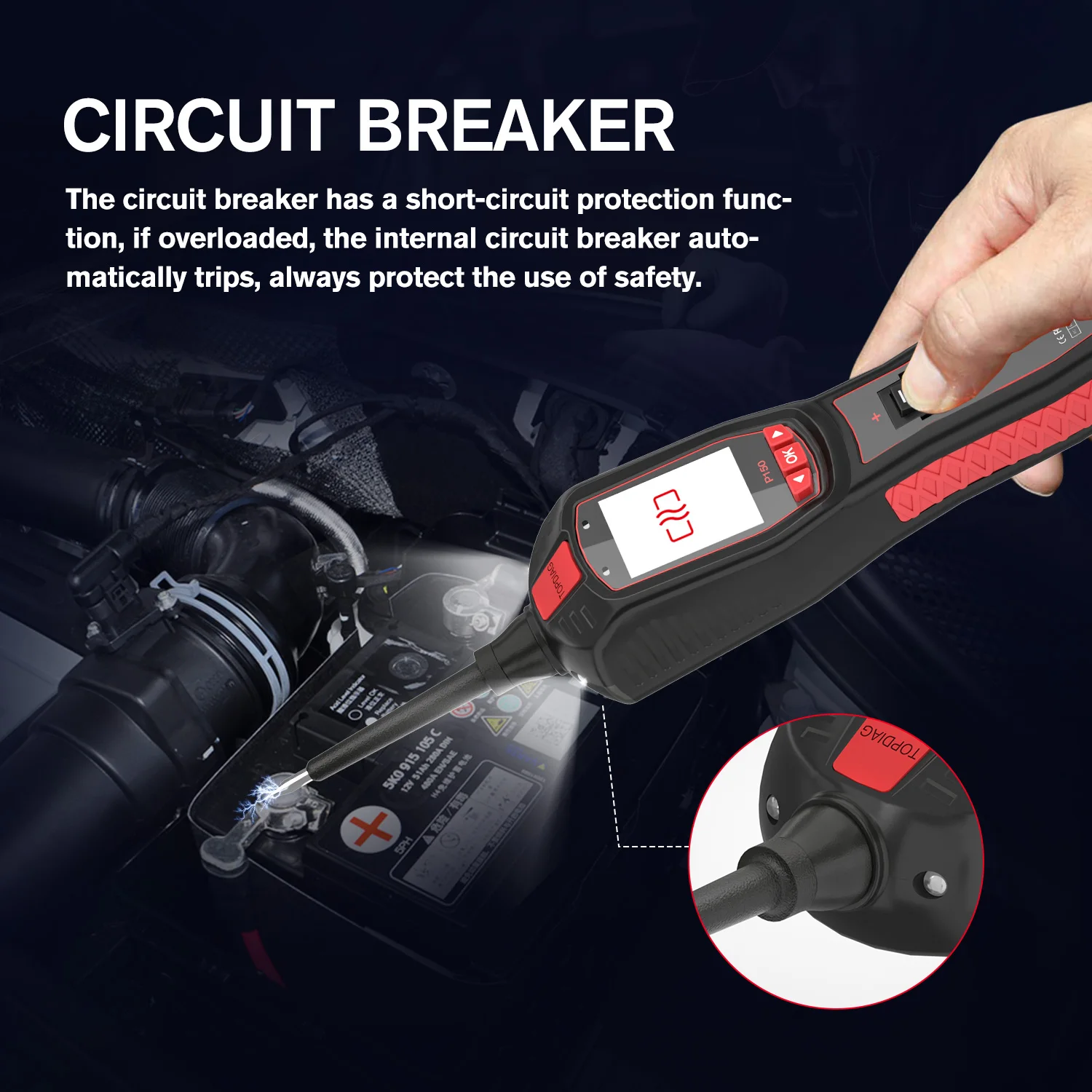 VESSTEK-TopDiag P150 Car Circu - Power Tools Automotive ulasan dan harga
