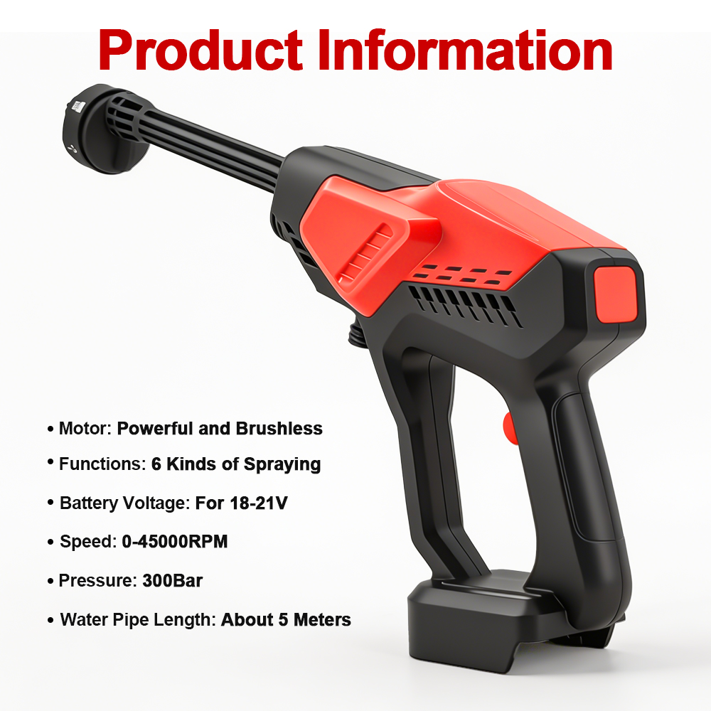 300Bar Brushless High Pressure - Power Tools Automotive ulasan dan harga