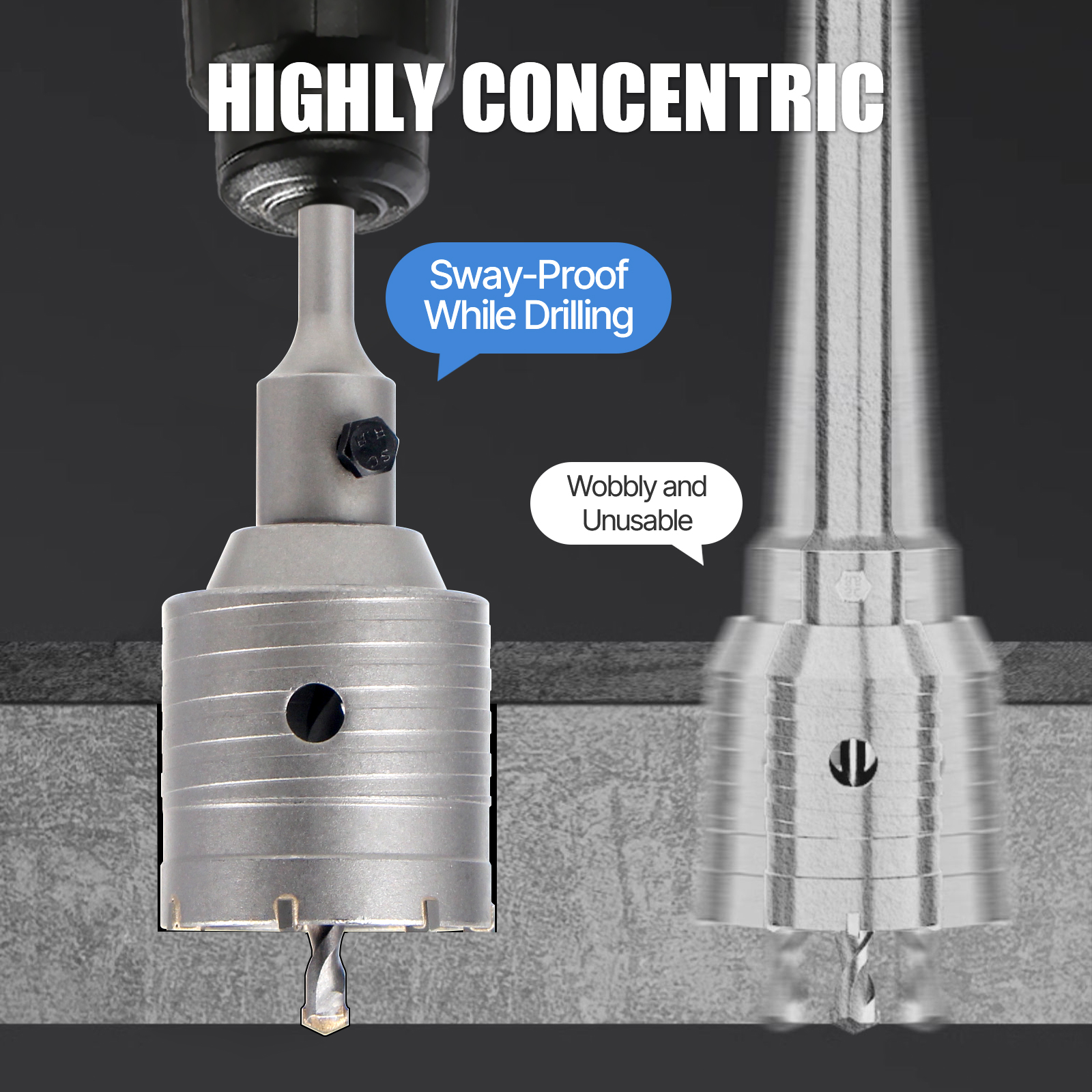 SDS PLUS 30-160mm Concrete Hol - Hammer Drill Sds ulasan dan harga