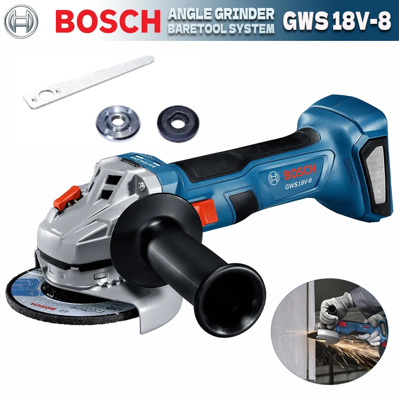 BOSCH GWS 18V-8 Cordless Angle - Power Tools Bosch ulasan dan harga