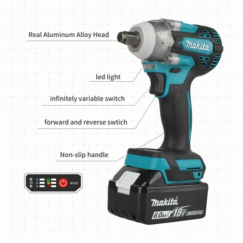 Makita DTW300 Brushless Power  - Power Tools Battery Repair ulasan dan harga