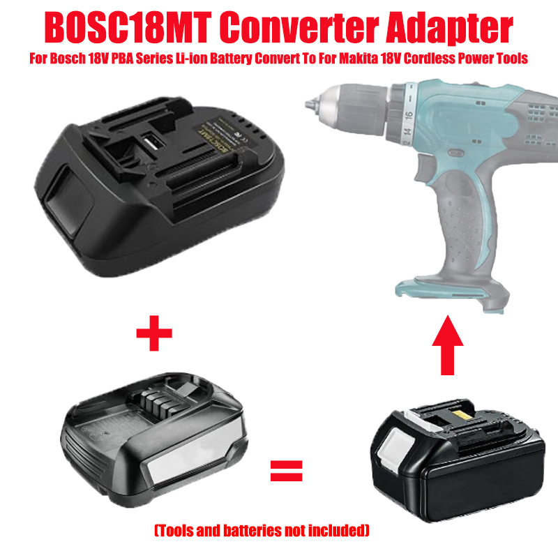 BOSC18MT Battery Adapter Conve - Power Tools Bosch ulasan dan harga