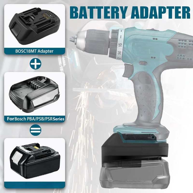 BOSC18MT Battery Adapter Conve - Power Tools Bosch ulasan dan harga