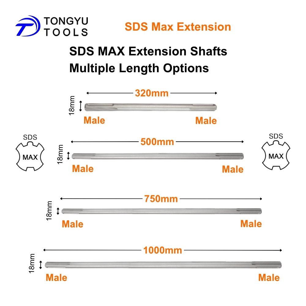 SDS Max Extension Shaft SDS Ma - Hammer Drill Sds ulasan dan harga