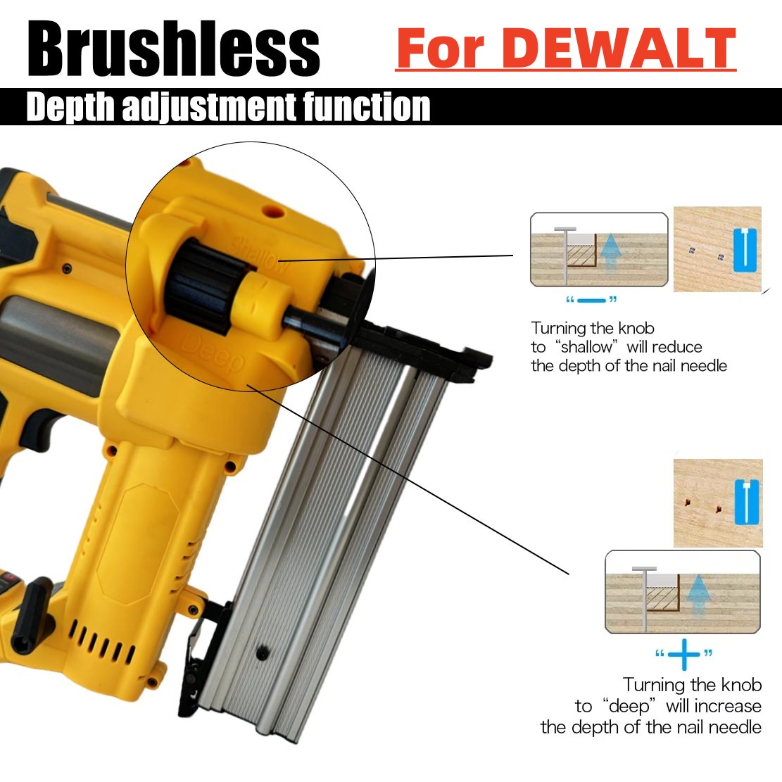 2in1 Brushless Electric Nail G - Power Tools Manufacturers ulasan dan harga