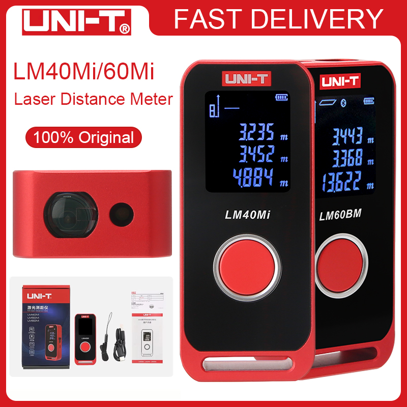 UNI-T Laser Distance Meter 40m - Power Tools In Construction ulasan dan harga
