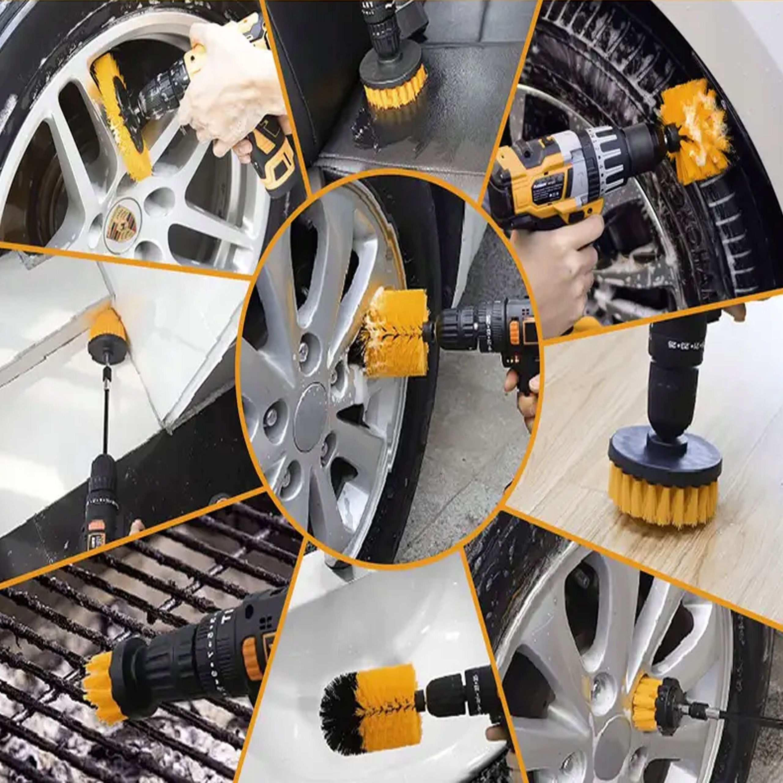 20-Piece Drill Brush Tool Kit, - Power Tools Automotive ulasan dan harga