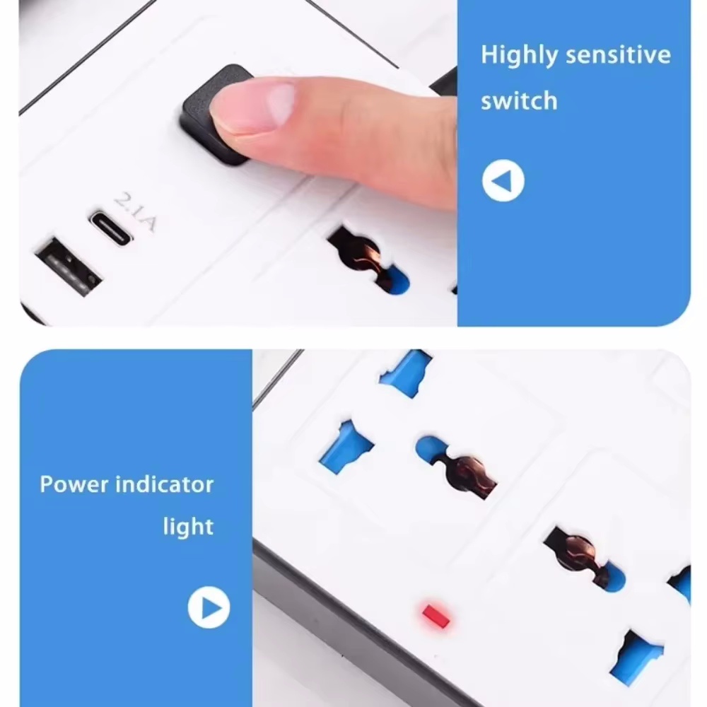Universal Power Strip TypeC US - Power Tools Extension ulasan dan harga